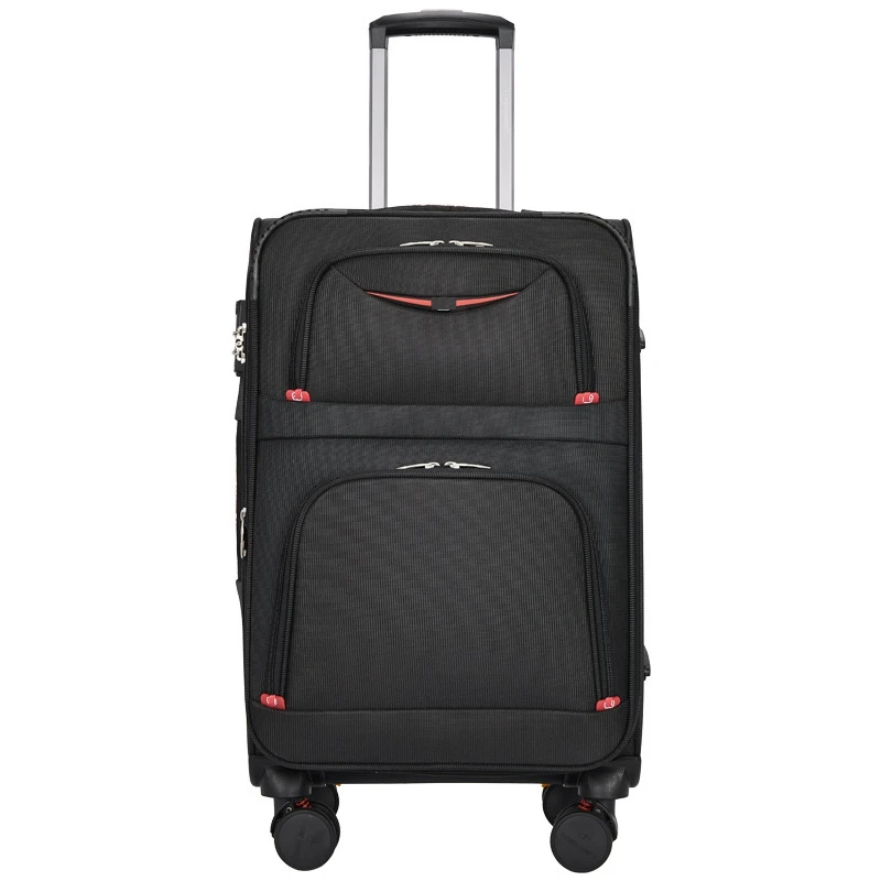 

28 Inch oxford Rolling Luggage Suitcase 24 Inch Expandable Softside Spinner Suitcase 20 Inch Men Travel Luggage Bag On Wheels