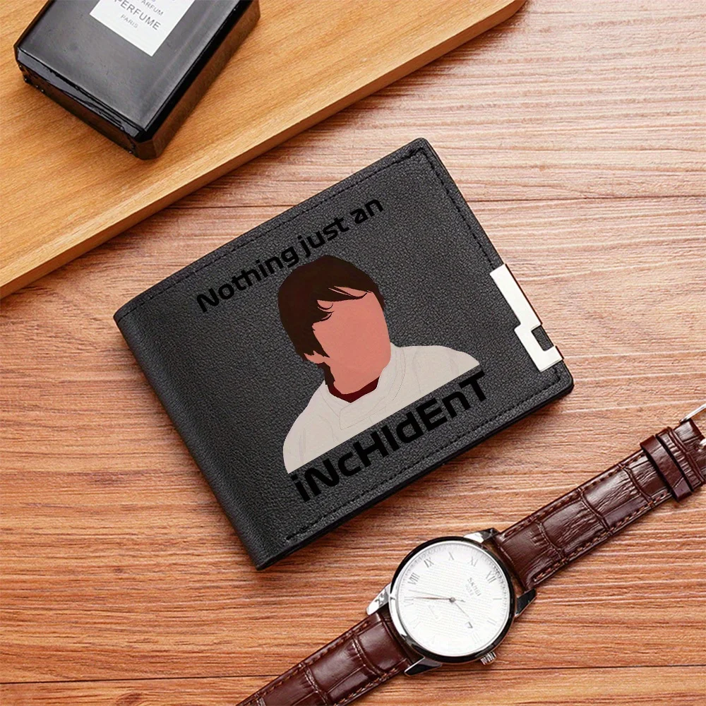 Chef face image and text design Men's Wallet Printing Design Simple Modern Stylish Business Father's Boyfriend's Christmas Lover
