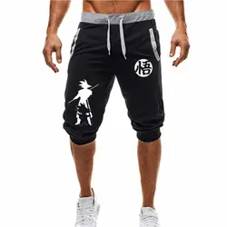 New Mens Gym Shorts Run Jogging Sports Fitness Bodybuilding Sweatpants Male Workout Training Brand Knee Length Short Pant