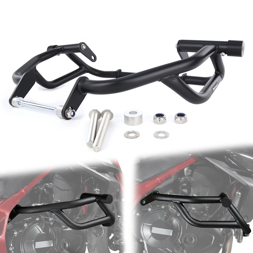

Motorcycle Engine Guard Highway Bars Stunt Crash Cage Bumper Protector Race Rail CB750 Hornet 2022 2023 2024 2025 2026 For HONDA