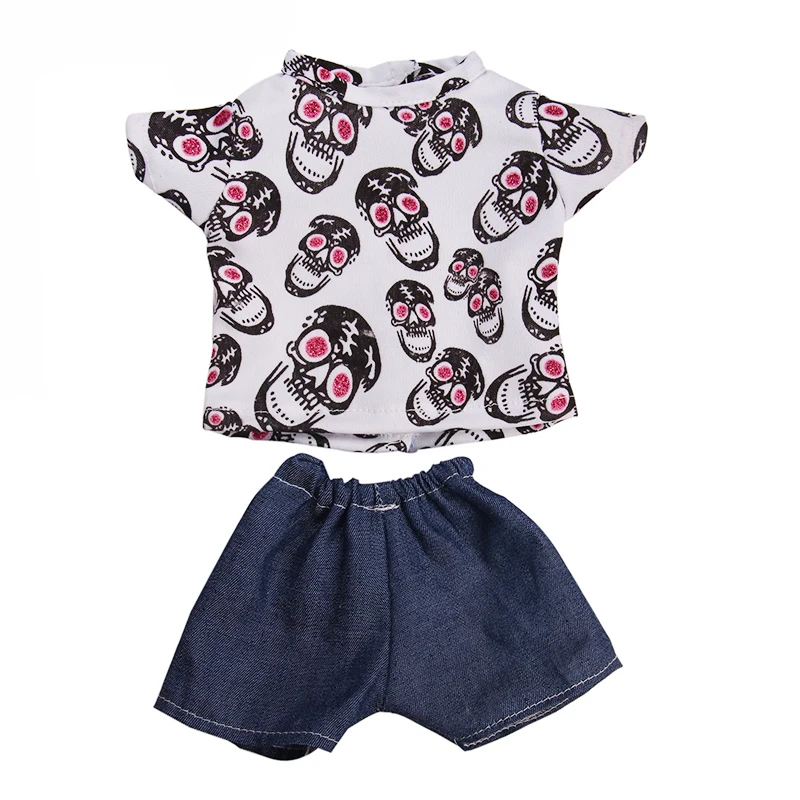 Ubranka dla lalek na Halloween dla lalek noworodków o wysokości 43 cm i akcesoria do sukienek dla lalek amerykańskich o wysokości 18 cali, ubranka dla niemowląt, prezent na Boże Narodzenie