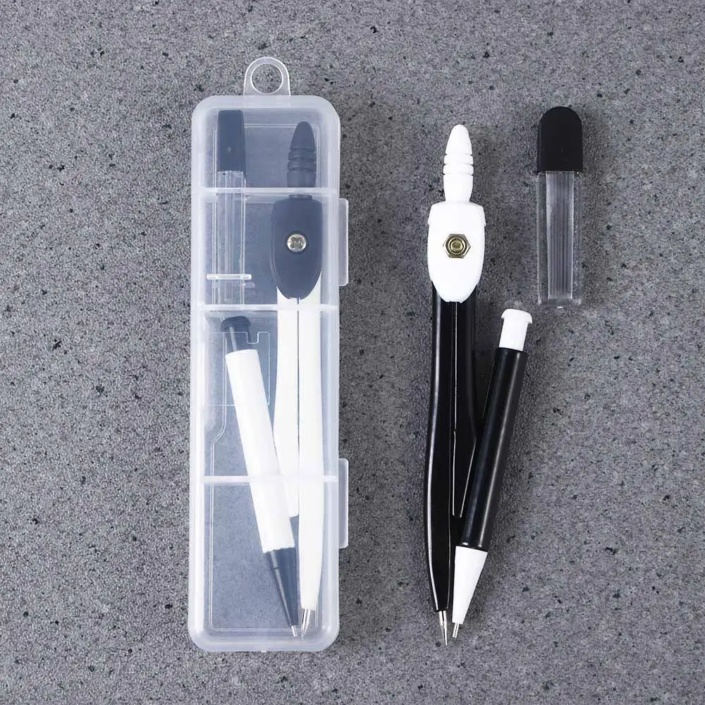 Kids Children Educational Art Design Student Stainless Steel Compasses Set Math Compass Drawing Compass Geometry Tools