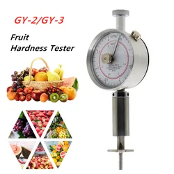 Portable Pointer Fruit Hardness Tester  Fruit Penetrometer for Apples Pears Grapes Oranges Fruit Sclerometer GY-3 GY-2 GY-1