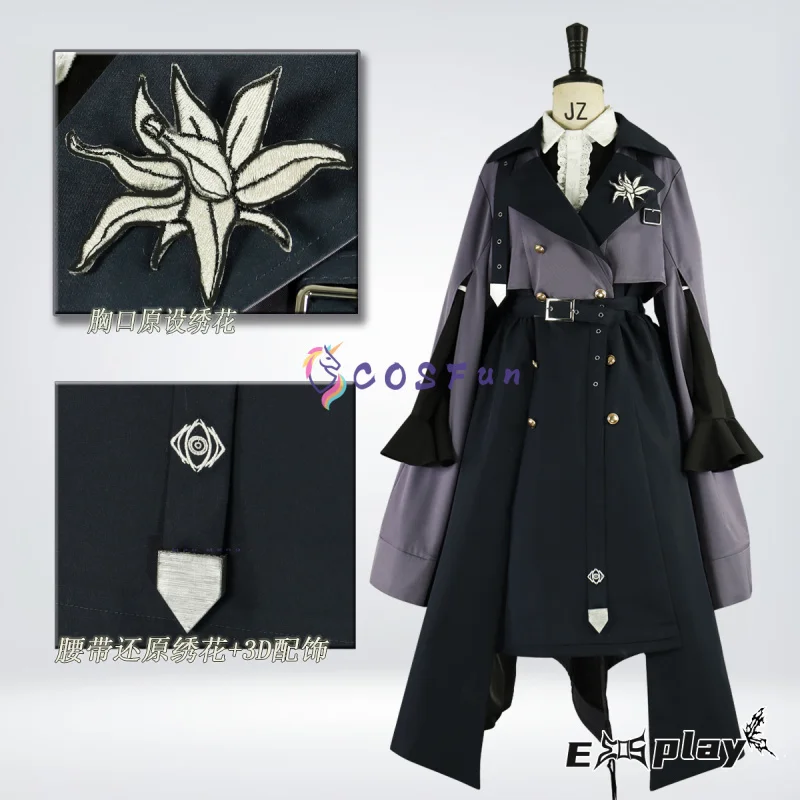 

The Hundred Line Osuzuki Kurara Cosplay Costume Full Set Uniform Role Play Halloween Carnival Party Outfit COSFun