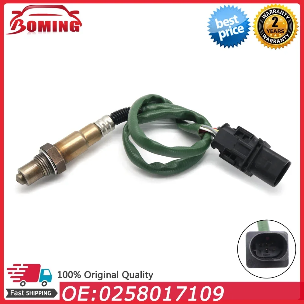 New Air Fuel Ratio O2 Lambda Oxygen Sensor For MERCEDES-BENZ G550 ML450 BMW Mini Cooper 0258017109 A0045427318 A 004 542 73 18