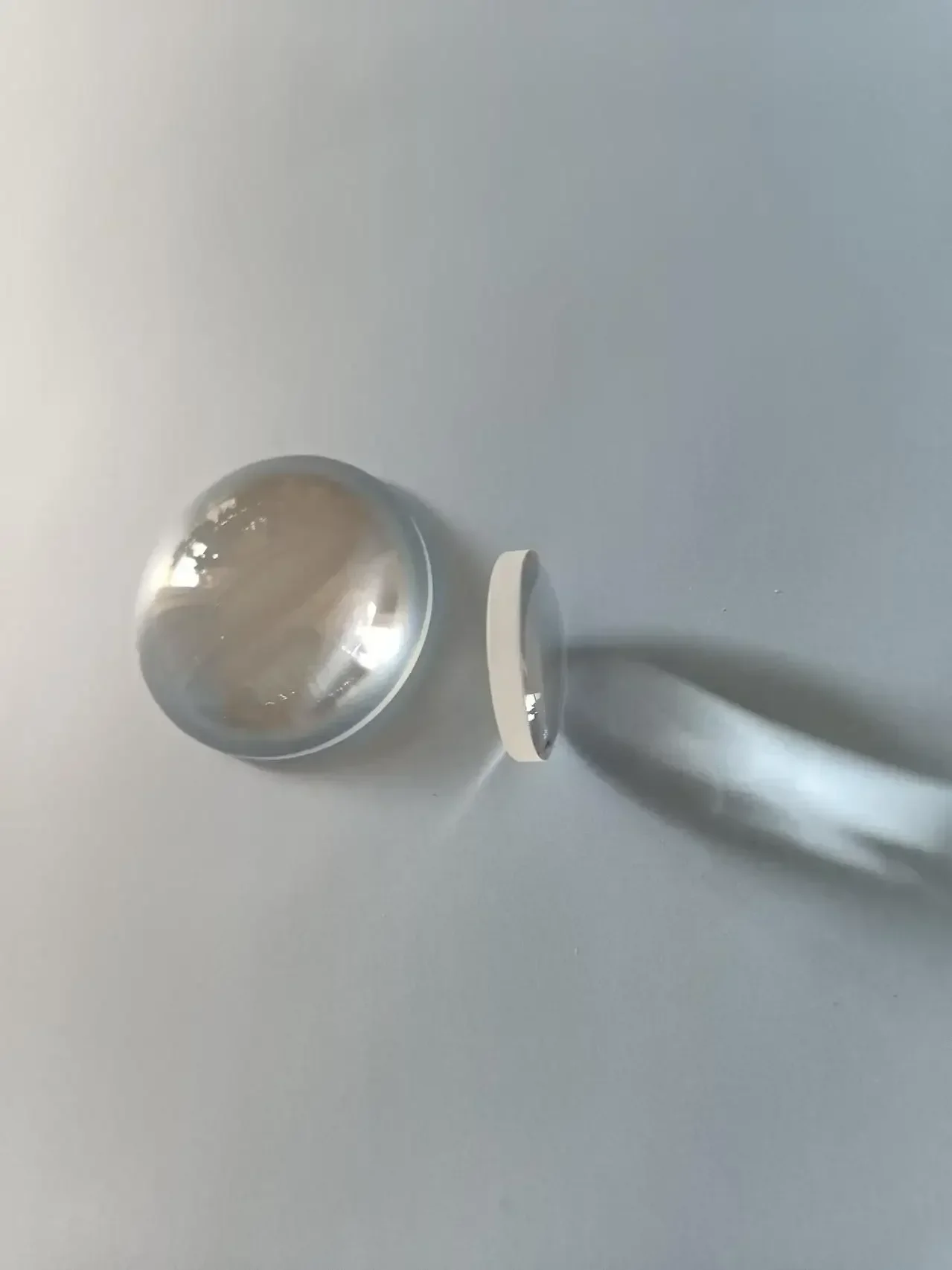 Highly accurate 1 Inch K9 Plano-Convex Lens 25.4mm, High Power Laser Engraving Focus Lens, N-BK7 Material