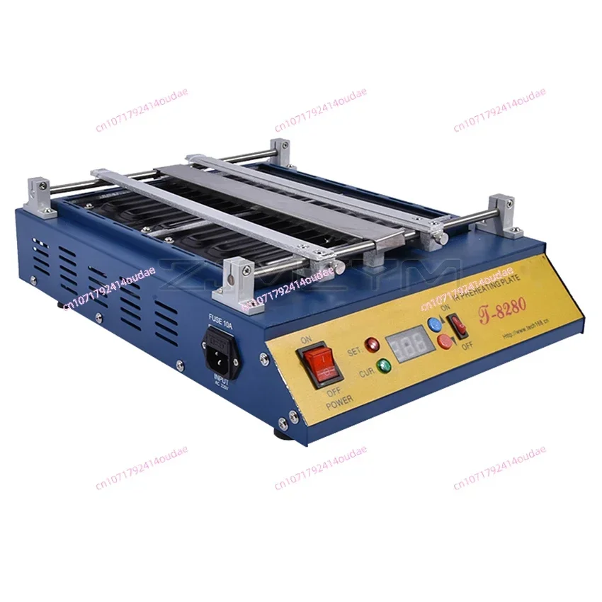 220V/110V T-8280 infrared constant temperature preheating table PCB circuit board heating furnace BGA and desoldering table