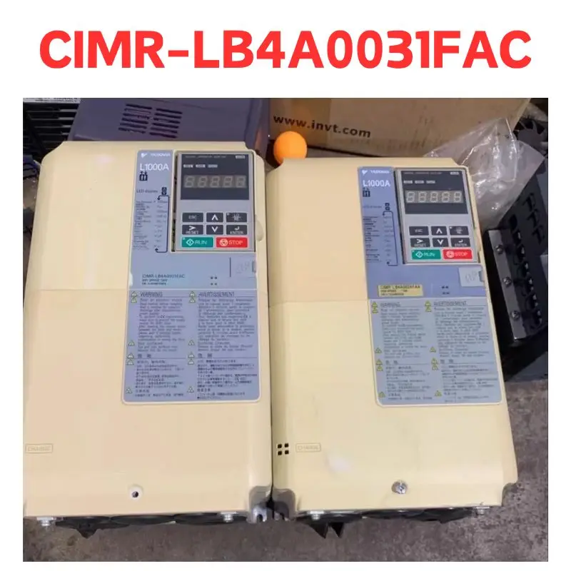 

б/у инвертор CIMR-LB4A0031FAC, хорошо работает хорошо протестирован и быстро отправлено.
