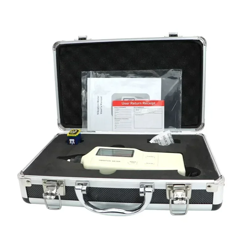 SHANHR Portable Vibrometer Analyzer Acceleration Handheld Digital Vibration Tester