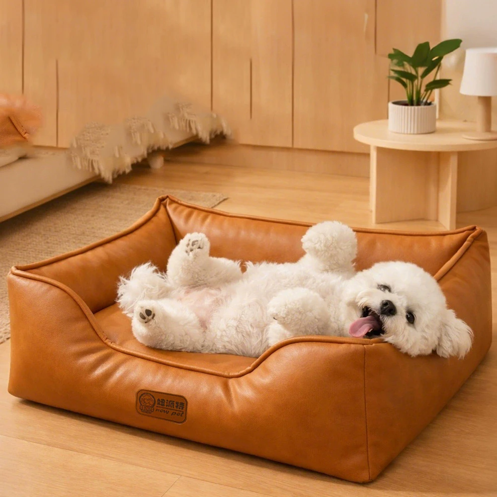 dog-leather-bed-winter-pet-mat-sofa-for-small-breeds-cats-and-puppies-big-size-dog-bed-accessories-cozy-basket-bedding