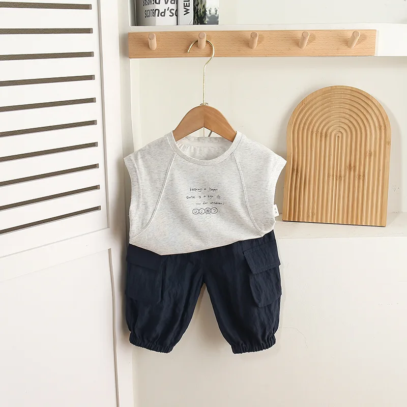 2025 Baby Pants Summer Thin Men's and Women's Baby Work Pants Summer Clothing Baby Casual Mosquito Resistant