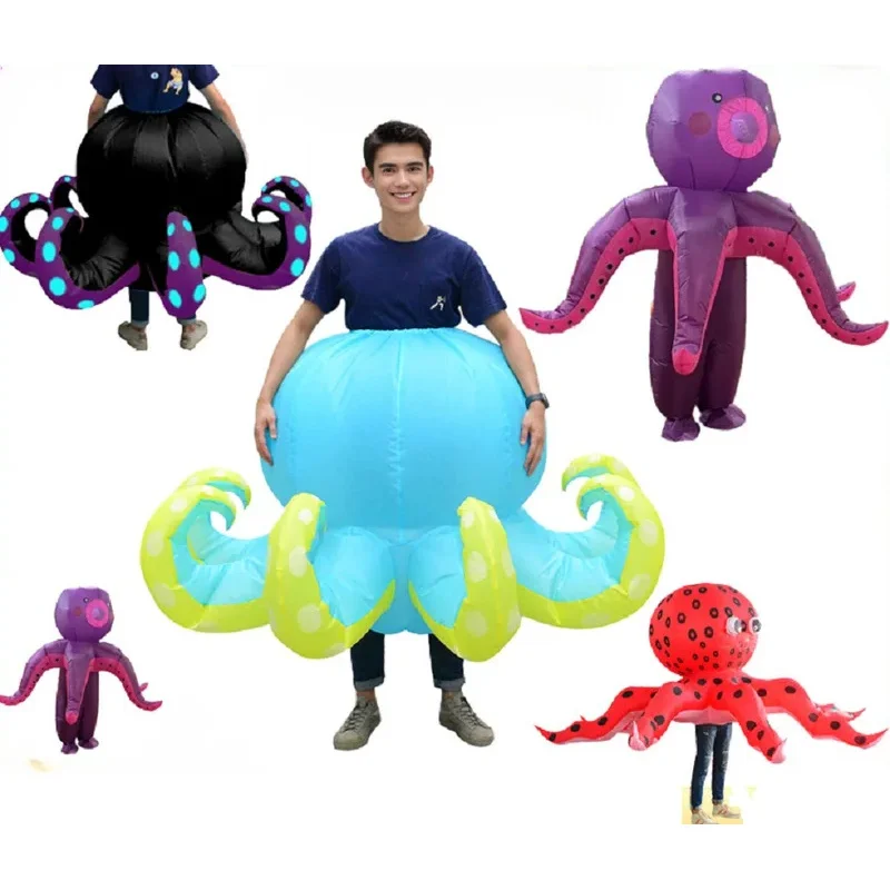 

Inflatable Clothing Party New and Unique Dressing Performance Props Festival Performance Octopus Octopus Inflatable Clothing