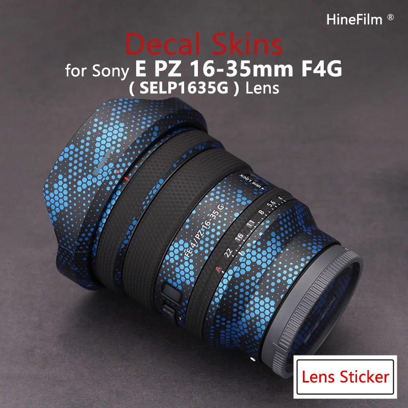 

Sticker for Sony FE PZ 16-35 F4G Lens Skin PZ1635F4G Premium Decal Skin For Sony FE PZ 16-35mm F4 G Lens Protector Wrap Cover