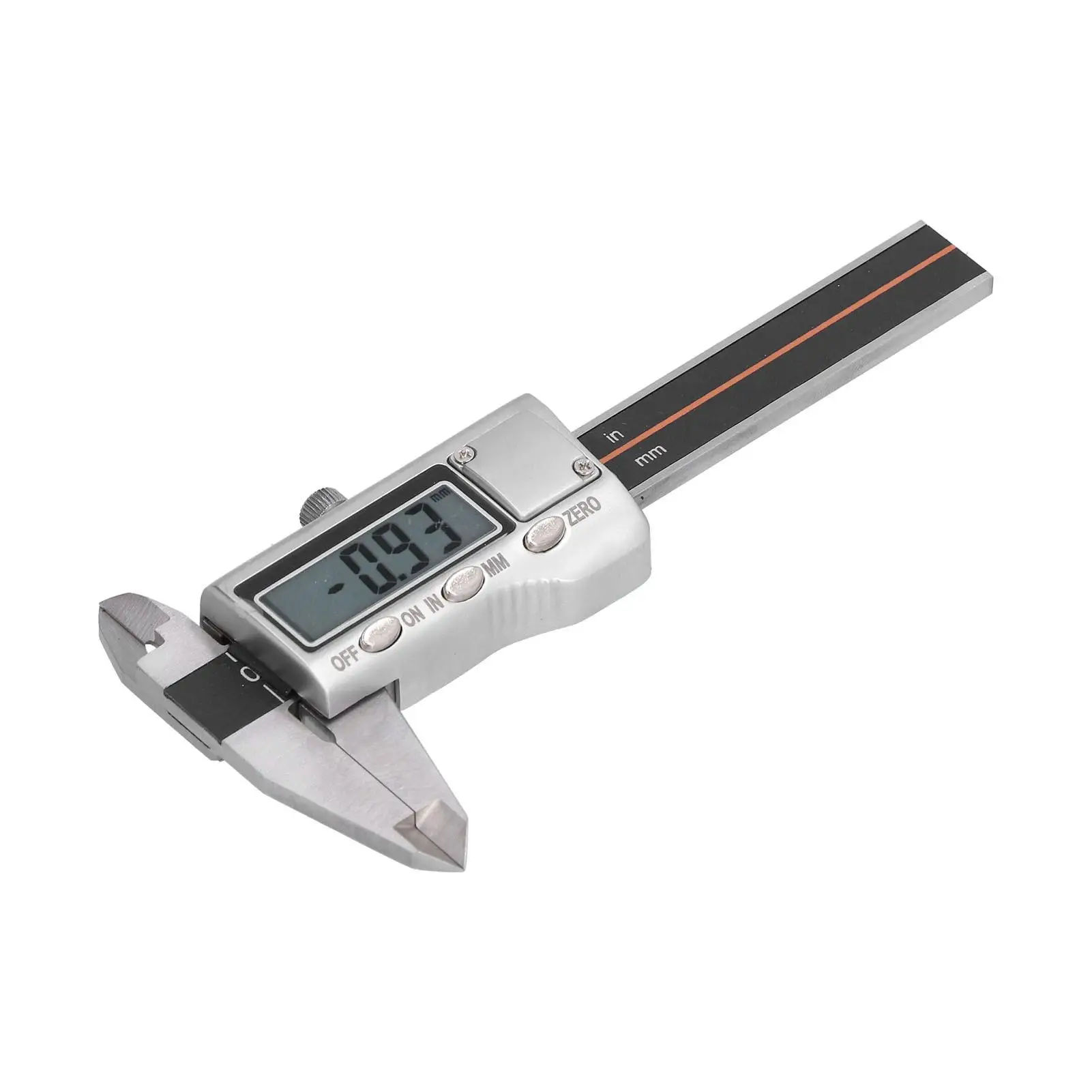 Portable Mini Digital Vernier Caliper 0-50mm - Rust-Resistant Industrial Measuring Tool