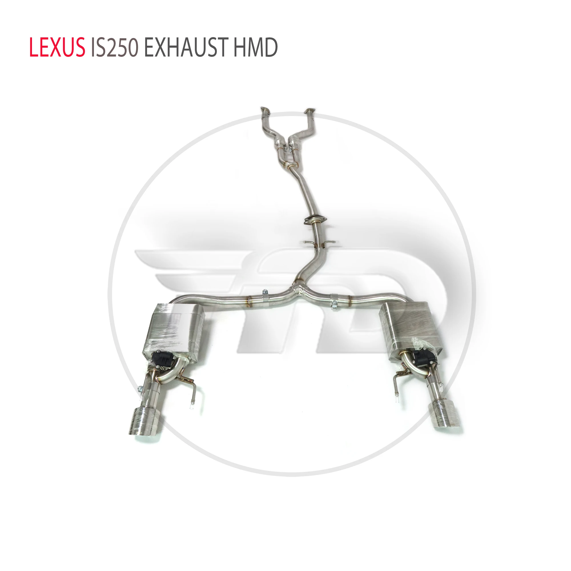 HMD Stainless Steel Exhaust System Performance Catback for LEXUS IS250 2.0T Auto Electronic Valve Muffler