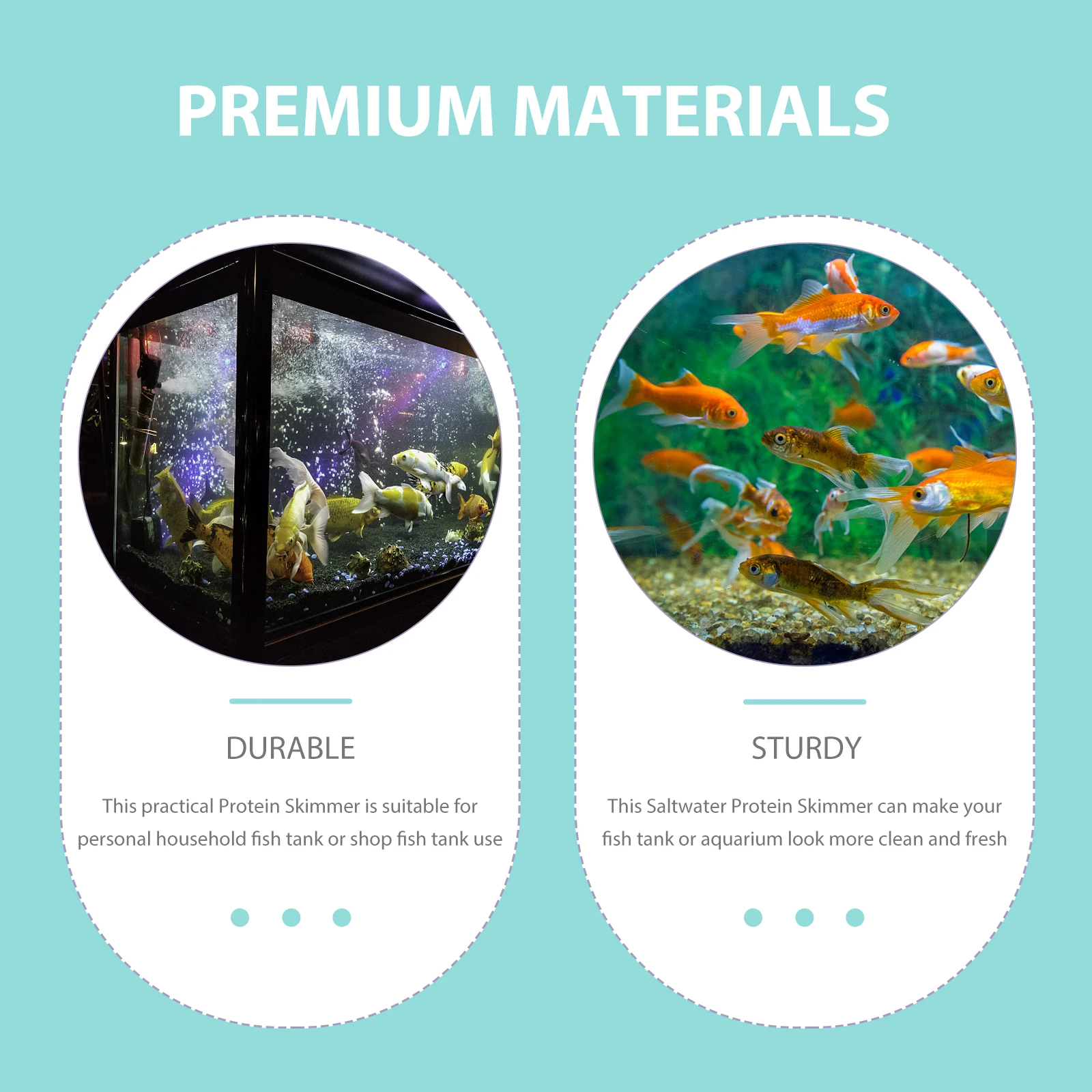 

Fish Tank Protein Skimmer Professional Acrylic Saltwater Purification System for Aquarium Water Cleaning and Organic Waste