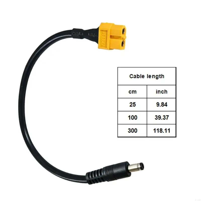 Battery Wiring Cable with Thick Wire, Molded Strain Relief, and Clean Equipment Routing for Single-Cable Replacement F19E