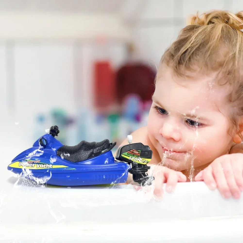 Jouets de bain pour enfants, piscine, baignoire, vent, horloge, flotteur dans l'eau, vitesse, bateau, soleil, jouets de bain pour enfants, document aléatoire