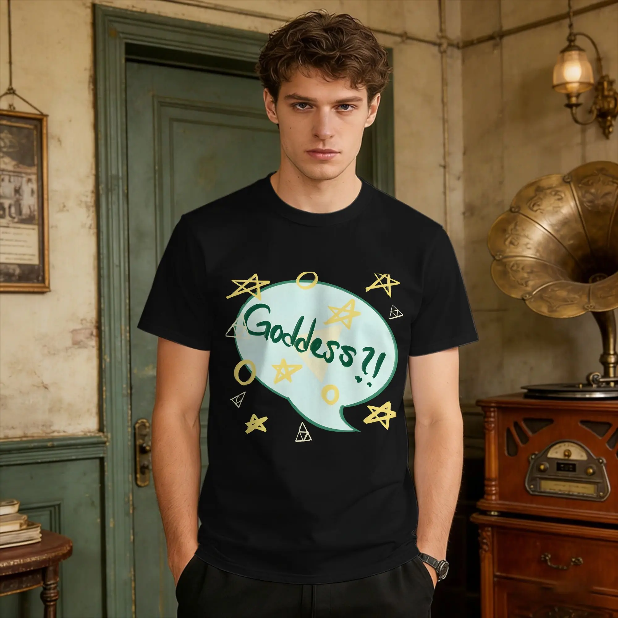 Goddess Grumps T-Shirt Summer  Y2K Fun T-Shirts Cotton Hipster Tshirt For Male Print Tees
