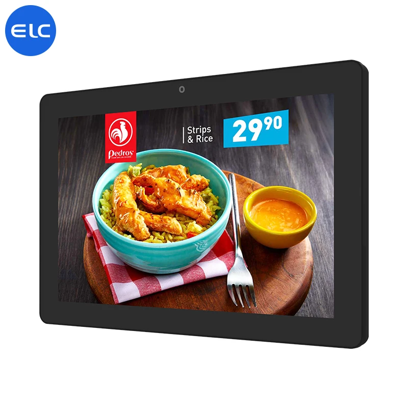 hit product10.1 Inch Wall Mount Poe  Rj45 Ethernet Customer Feedback Kiosk Mode Access Control Product Android Tablet