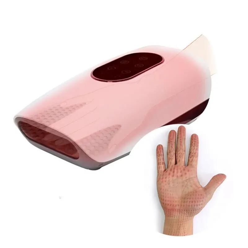 

Smart Electric Hand Massager with Compression Rechargeable Cordless Portable Air Compression Finger Hand Massager with Heating