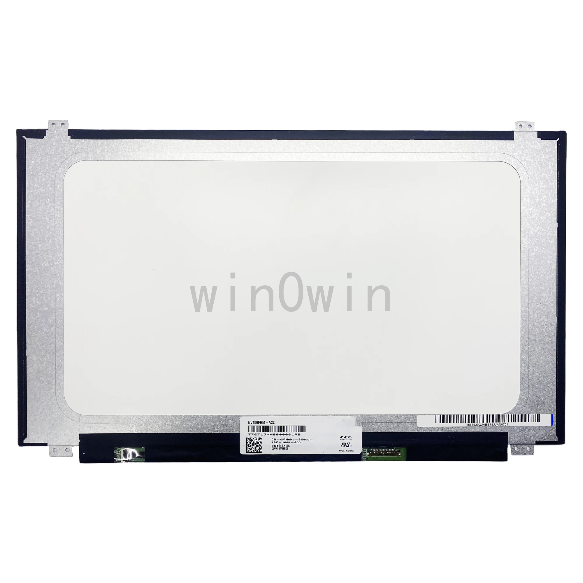 NV156FHM-A22 Display Panel Matrix 30 Pins FHD IPS 15.6