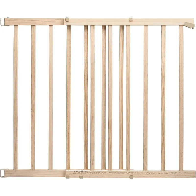 

Top of Stairs, Extra Tall Gate, Tan Wood