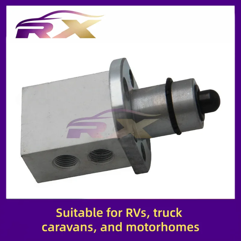 مناسبة لصمام التحكم اليدوي RV Caravan Motorhome 3J2 Series 3/2-way، صمام H واحد صمام نقل عالي ومنخفض السرعة