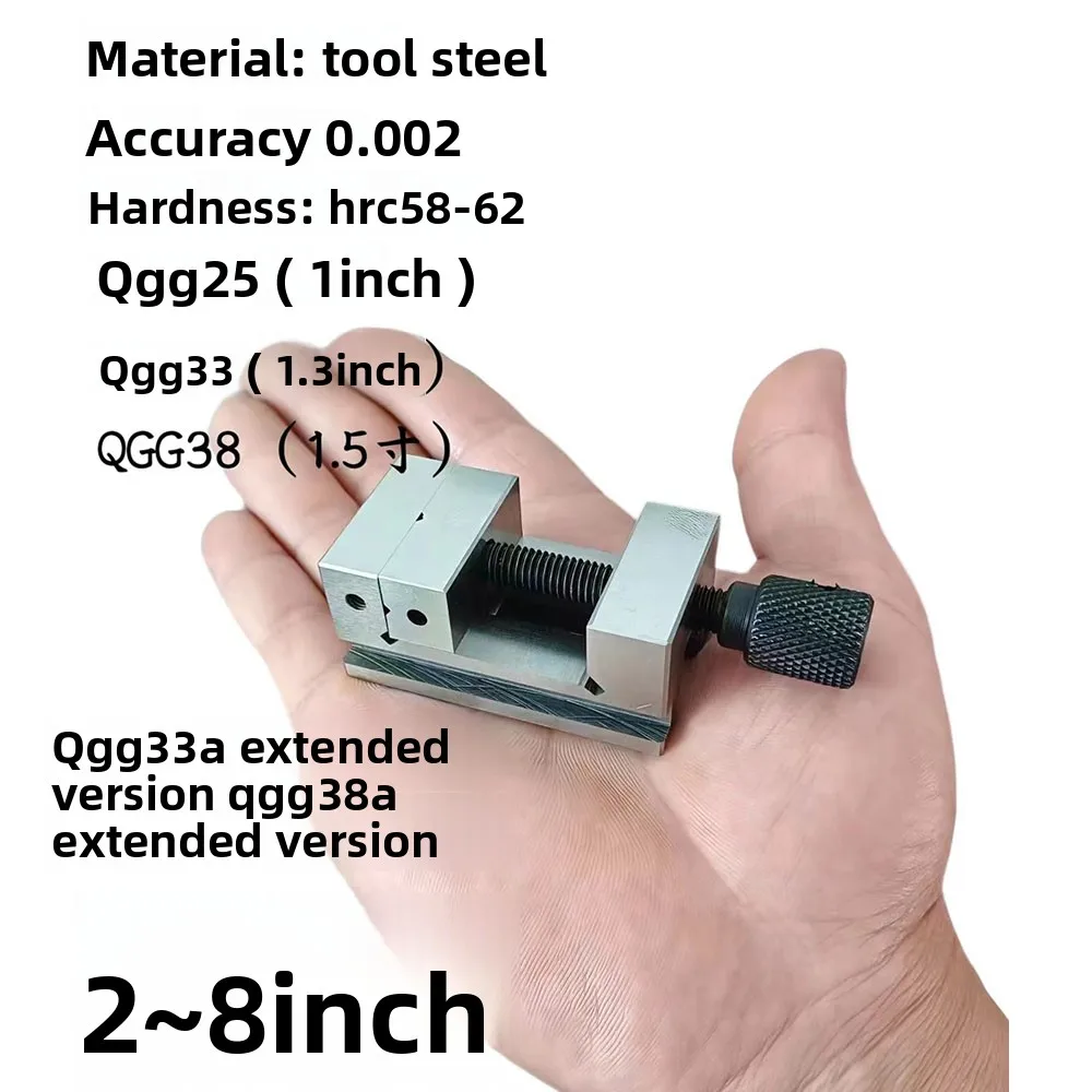 Micro Precision Flat Mouth Pliers QGG25/33/38A1 Inch 1.3 Inch 1.5 Inch Mini Cross V-shaped Mouth Pliers
