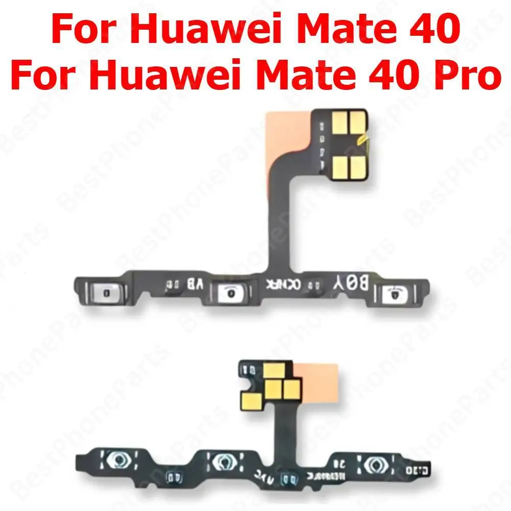 

Гибкий кабель включения и выключения громкости для Huawei Mate 40 Pro Mate 40 40Pro, боковая кнопка, ключ отключения звука, запасные части для мобильных телефонов