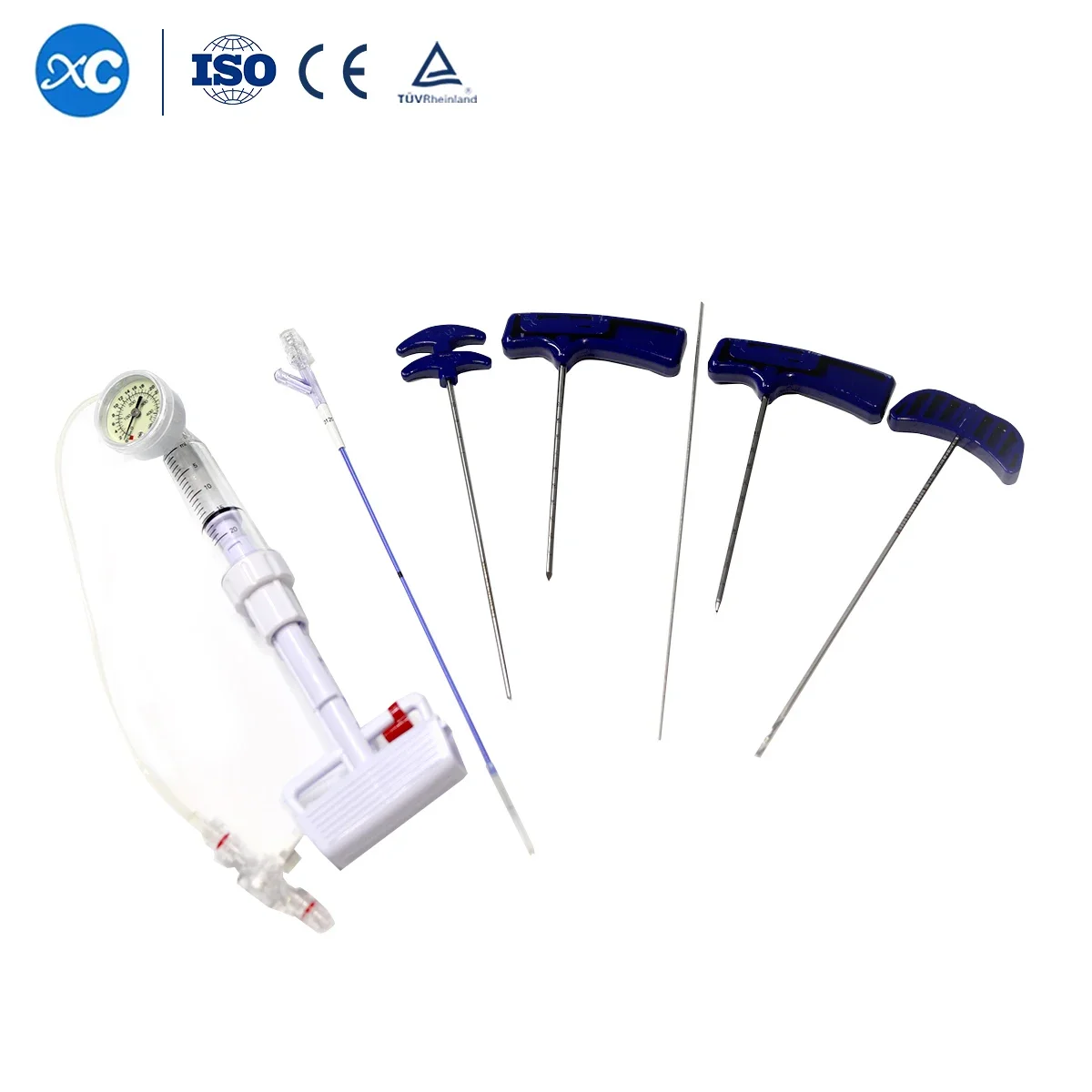 PVP PKP Puncture Medical Vertebral Kyphoplasty Balloon Catheter Intramedullary Cement Vertebroplasty Instrument Kit