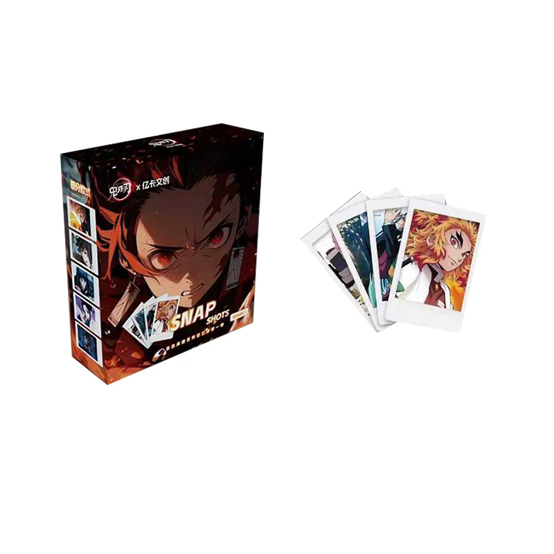 

Demon Slayer Cards Booster Box YiKa Snap Shots Wave 1 Instant film Original Board Games Playing Cards Rare Collection