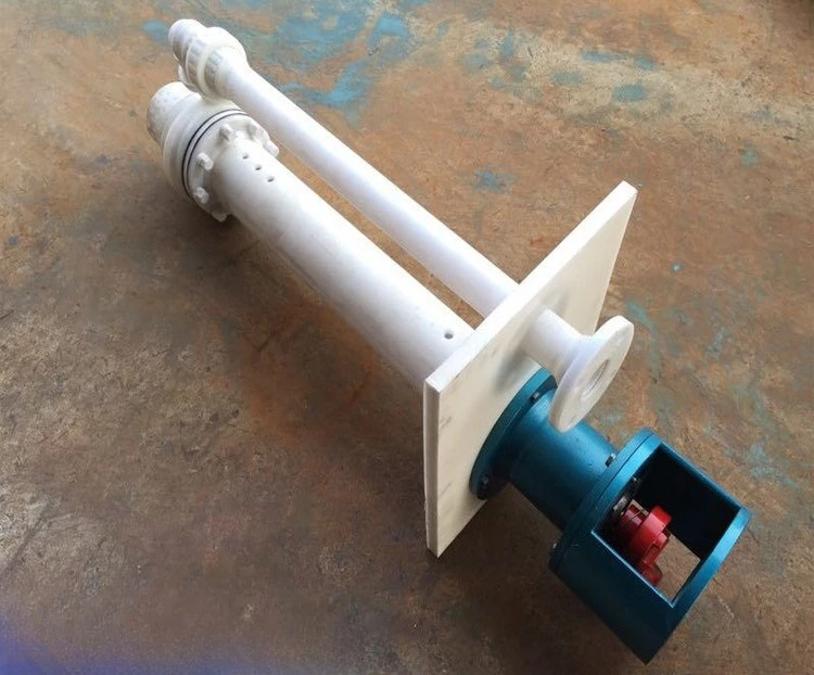 50FYS-25 Engineering Plastic Vertical Submersible Pump – 25m Head, 4kW, 304SS Shaft for Acid & Alkali Transfer