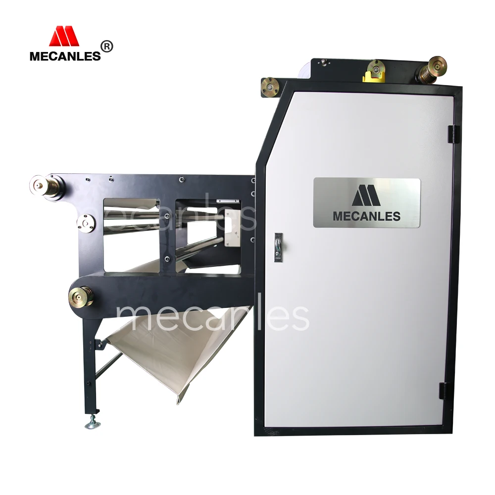 1.3m Roller Heat Press Machine With Three Feeding Rollers And Three Take Up System Factory Direct  In November