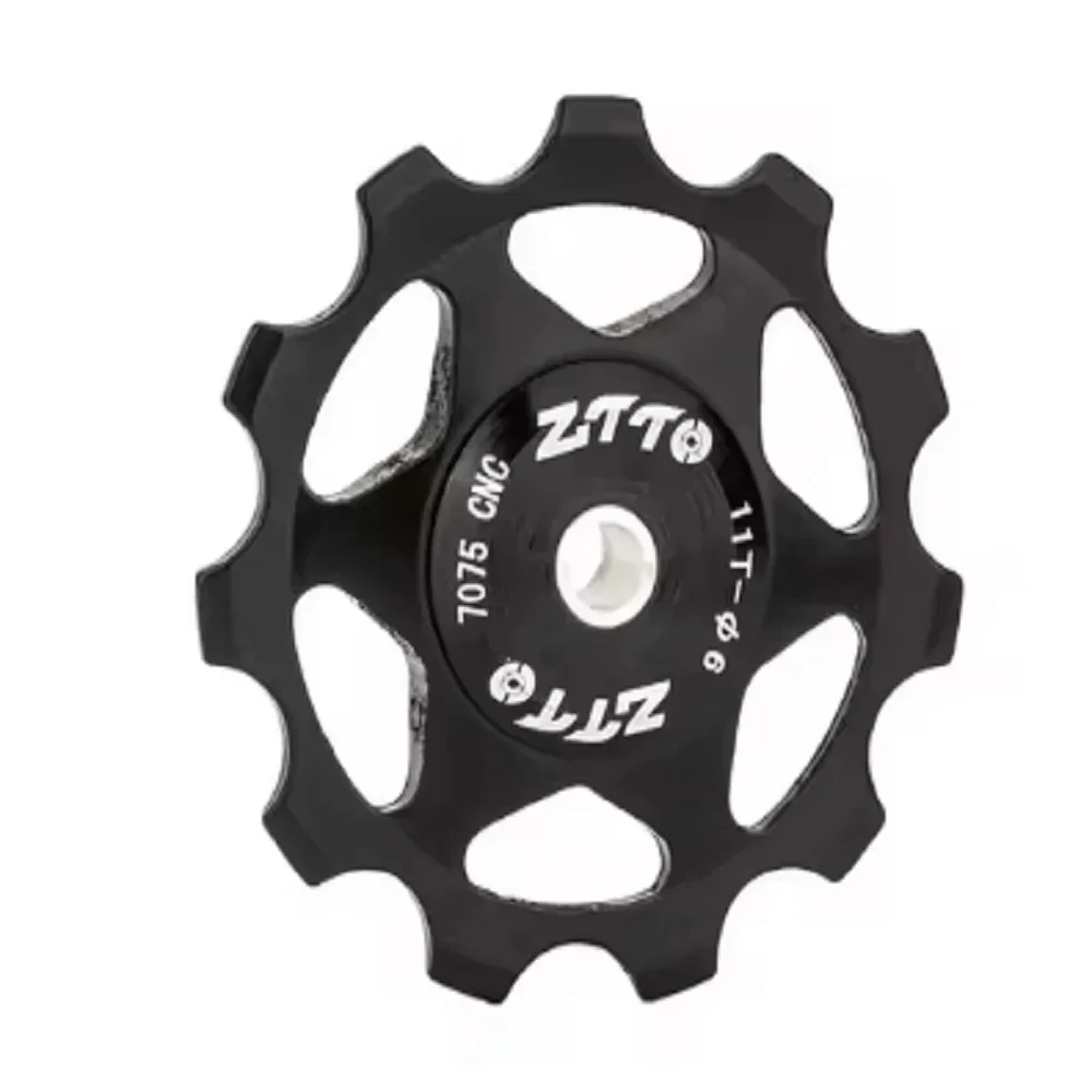 MAOYYE Desviador trasero para bicicleta de montaña, polea de rodamiento de acero AL7075 CNC, 4mm, 5mm, 6mm, 11T, 13T