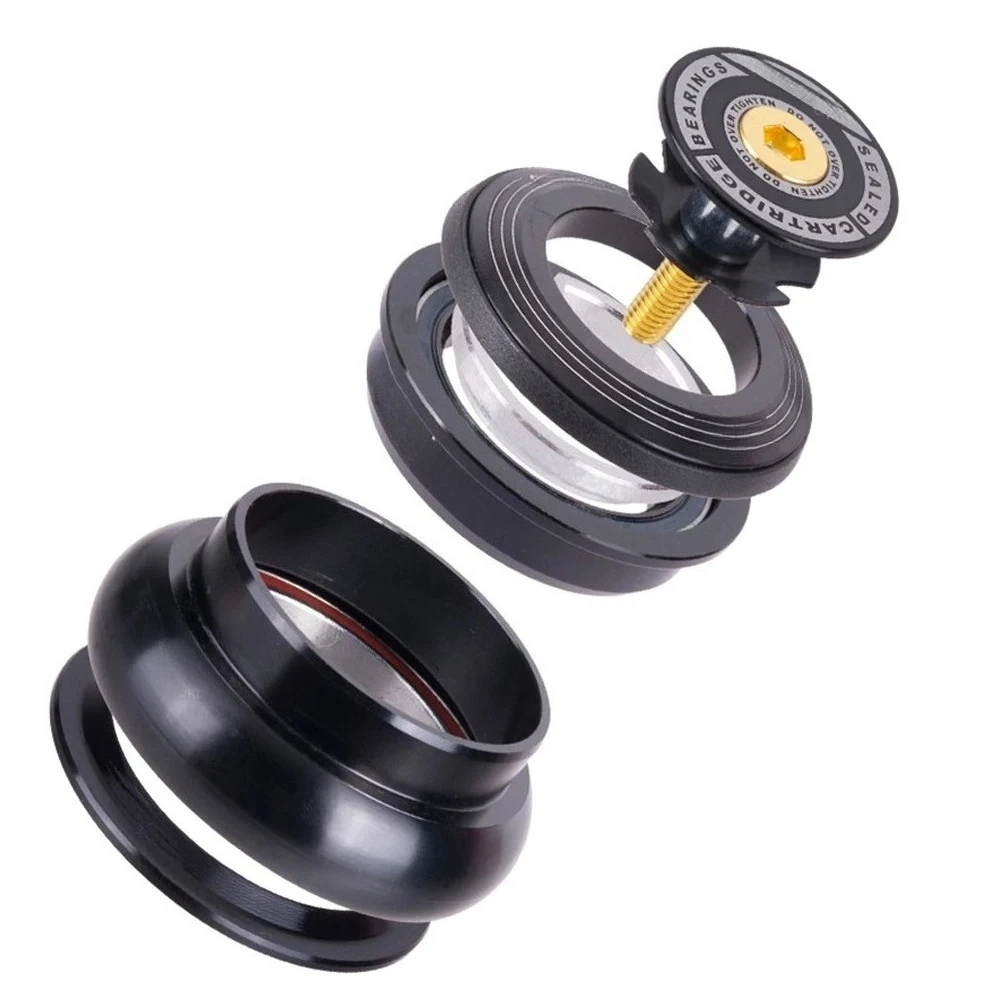Threadless Sealed Bearing Headset ZS44 EC44 Straight to Tapered Fork