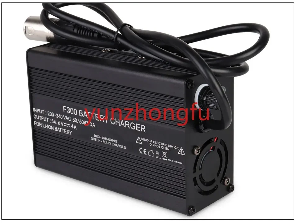 4A charger 36V 48V 52V lithium battery charger DC Canon