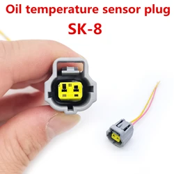Excavator plug for KOBELCO SK200 250 300 330 350-8 Fuel temperature sensor plug, Excavator Parts