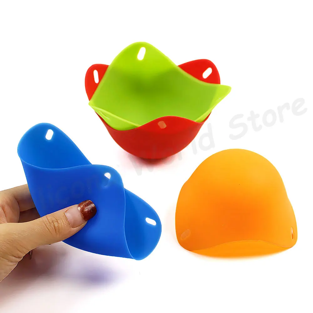 Silicone World Silicone Egg Boiler Warm Egg Tray Silica Gel Egg Cooker Egg Steamer Egg Holder High Temperature Cooking Tools