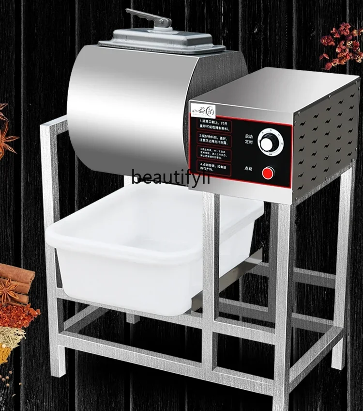 Vacuum Bloating Machine Commercial Hamburger Shop Fried Chicken Equipment Stainless Steel Brawn Tumbling Machine Pickles Machine