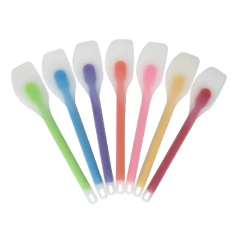 

1PCS Silicone Scraper Cream Scraper Cake Scraper Baking Tool Semi Transparent Handle High Temperature Resistant