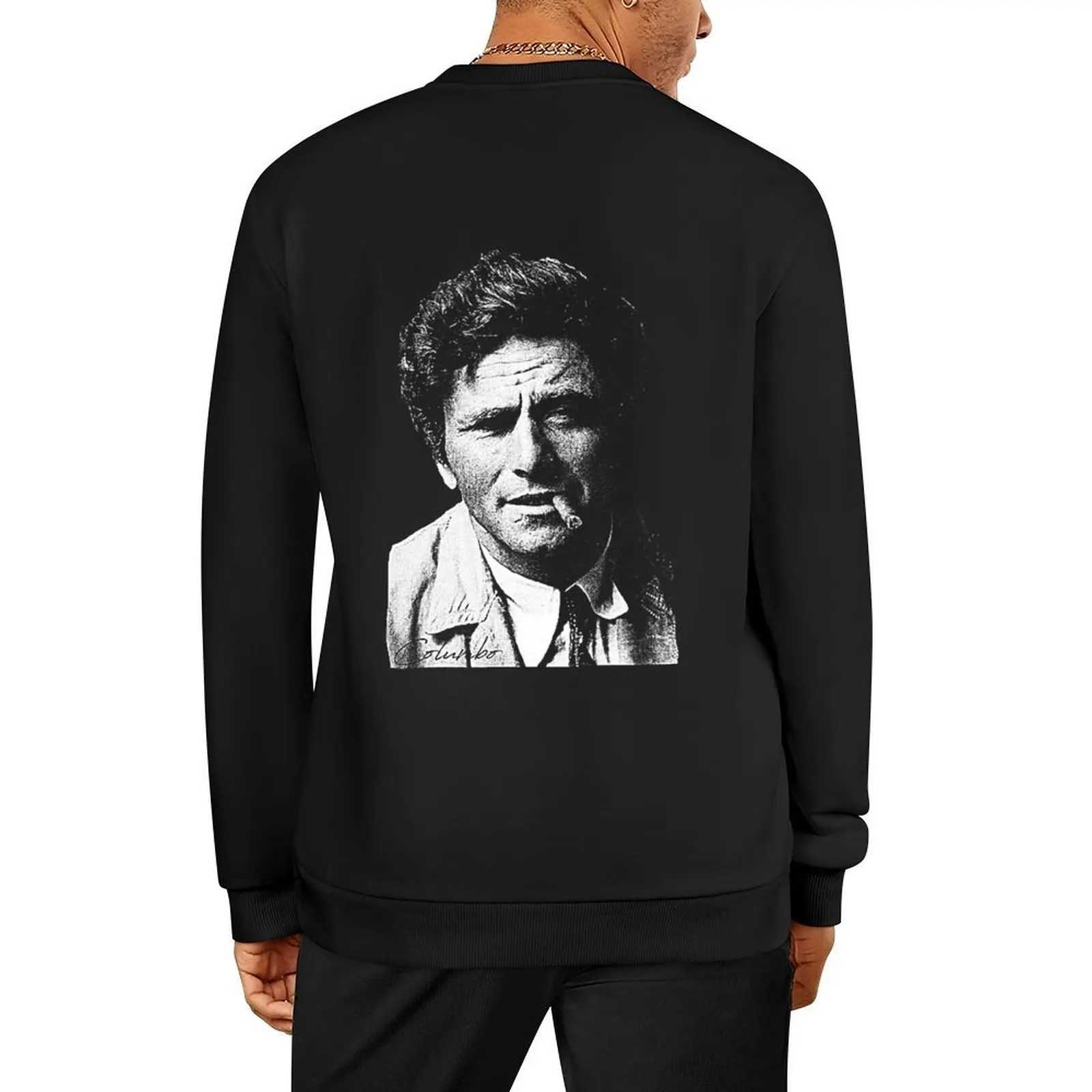 

Columbo Portrait Pullover men's winter sweater aesthetic clothing men's sweat-shirt blouse oversize sweatshirts