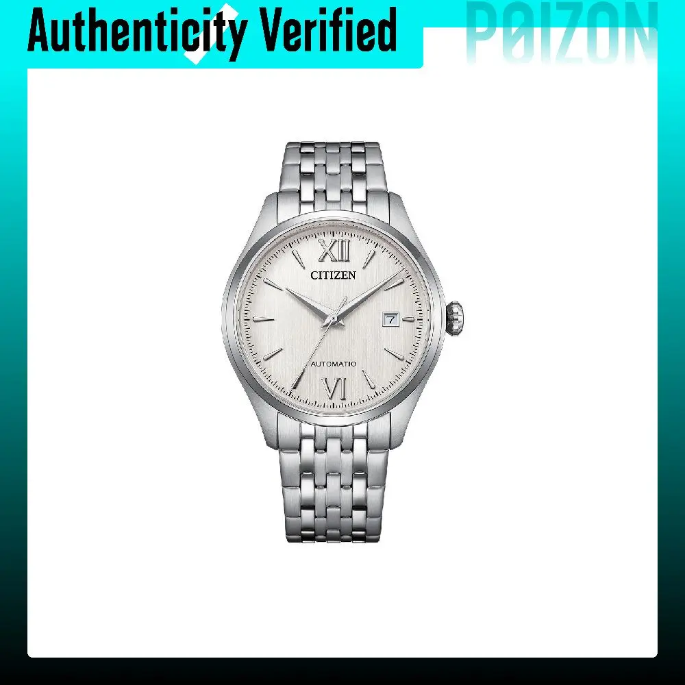 CITIZEN Mechanical Watch Automatic Mechanical Movement Stainless Steel Strap Watch 40mm NJ0240-55A
