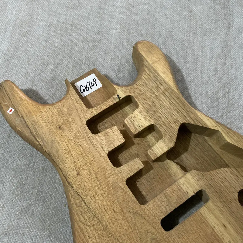 Body Crack Unfinished ST Electric Guitar Body Solid Wood SSH Pickups DIY Guitar Parts Replace Accessories  GB749