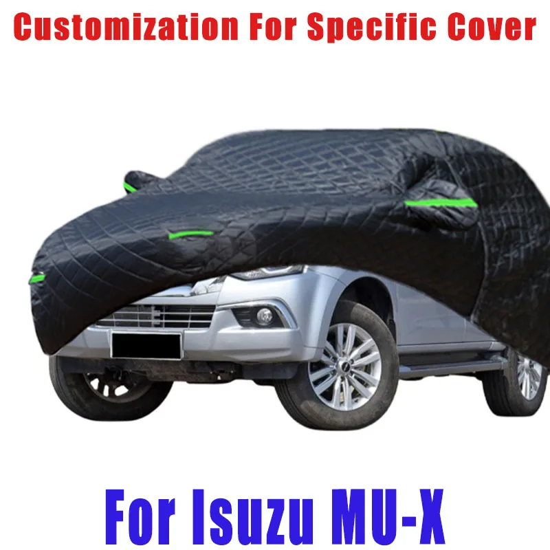 

For Isuzu MU-X Hail prevention cover auto rain protection, scratch protection, paint peeling protection, car Snow prevention