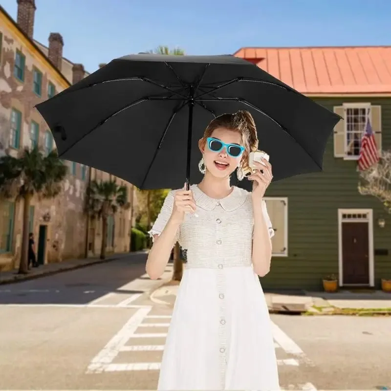 Fully Automatic Reverse Folding Umbrella with Windproof Reflective Stripe UV Umbrellas