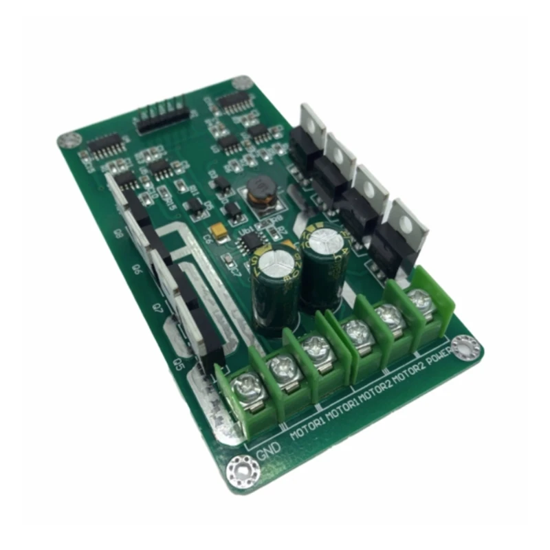 Dual Motor Driver Board H-brug DCMOSFET IRF3205 3-36V10A Motor Driver Board 896C