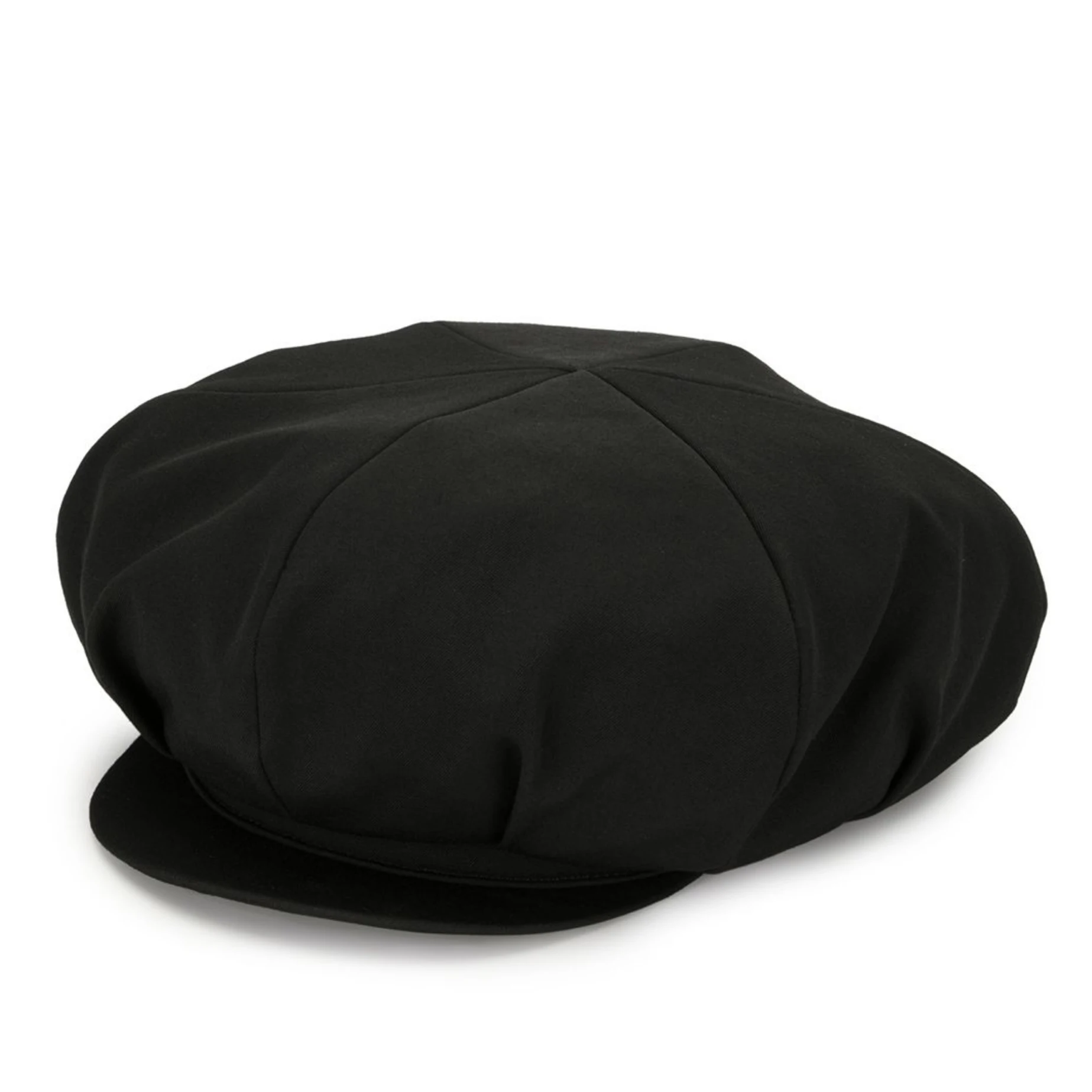 YOJI OOAK Japanese Dark original design solid color classic wool newsboy hat