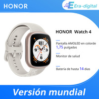 Global Version HONOR Watch 4 Smart Watch 5ATM Blood Oxygen Monitor BT5.2 GPS Bluetooth 5.2 Up to 14 Days Long Battery