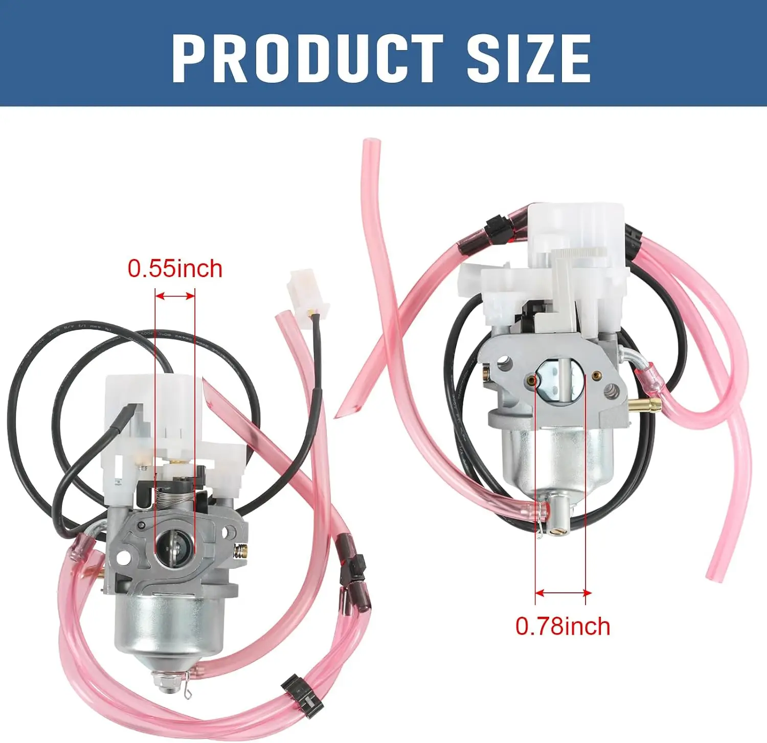 16100-Z0D-D03, 16100-Z0D-D01 Carburetor Replacement For Honda EU2000i Generator, Include Air Filter Fuel Filter